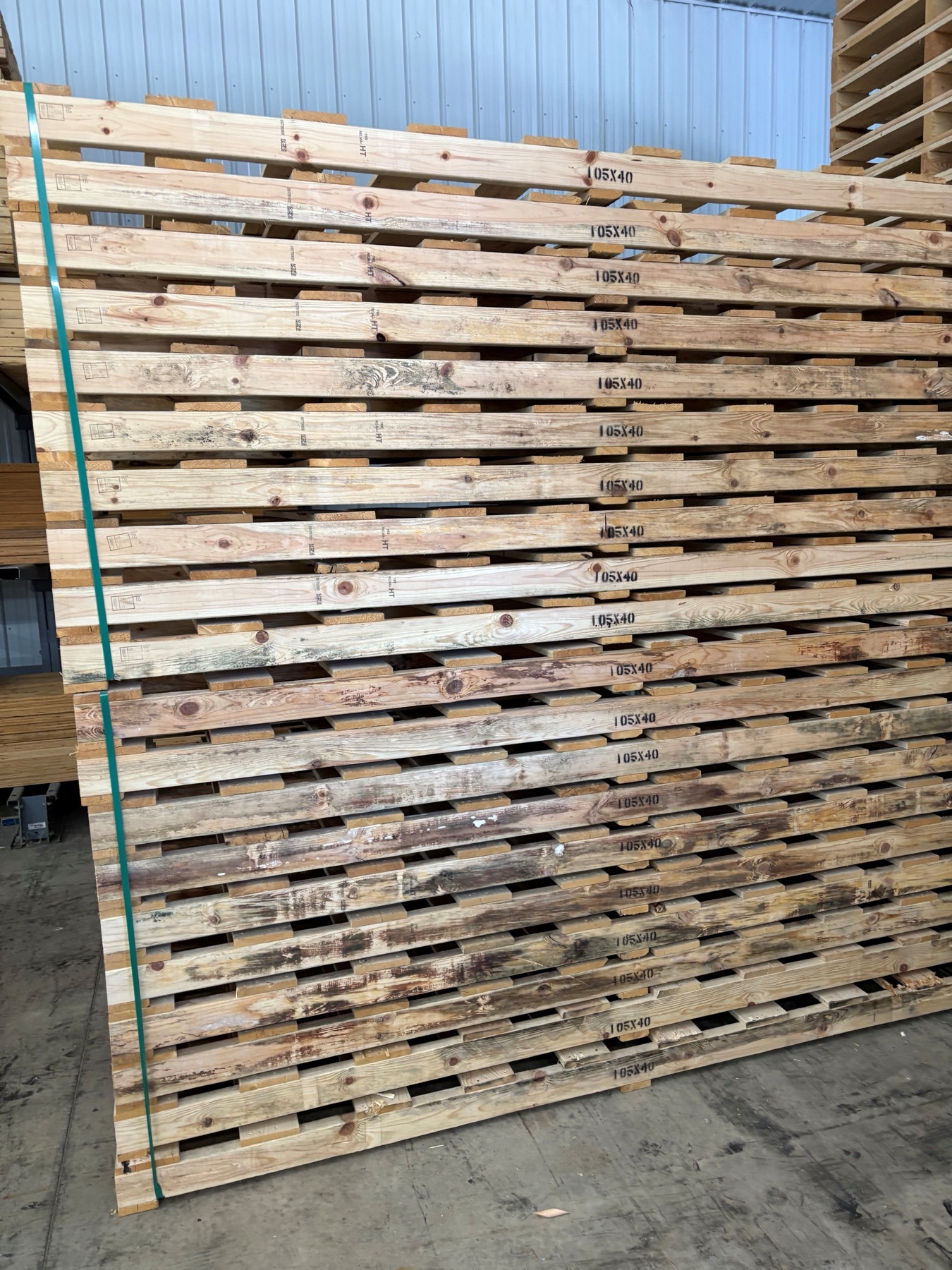Large custom wood shipping crate